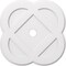 Ekena Millwork Charlotte Architectural Grade PVC Ceiling Medallion, 28"OD x 3"ID x 11 1/4"C x 1"P, One-Piece CMP28CE-03000 - alternate 1